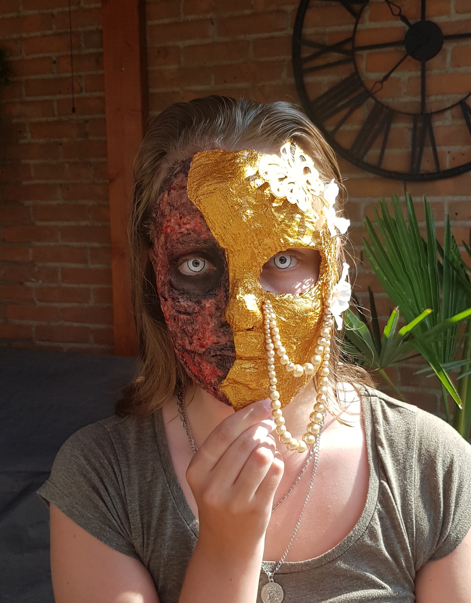 detailbeeld sfx-makeup