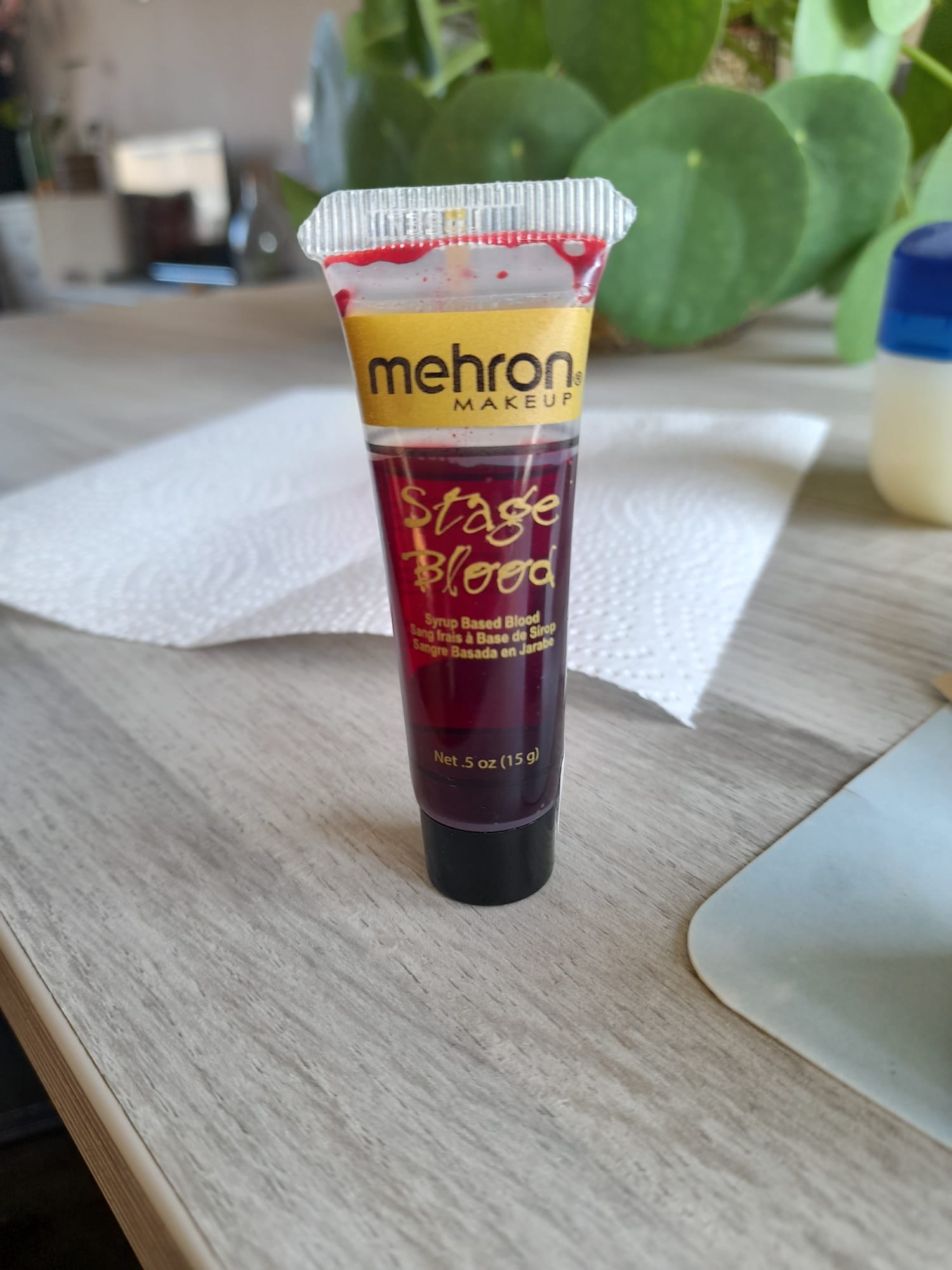 detailbeeld sfx-makeup